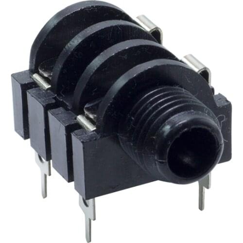 GUITAR JACK CHASSIS FLATBED MONO (6.3MM) (IC-241)