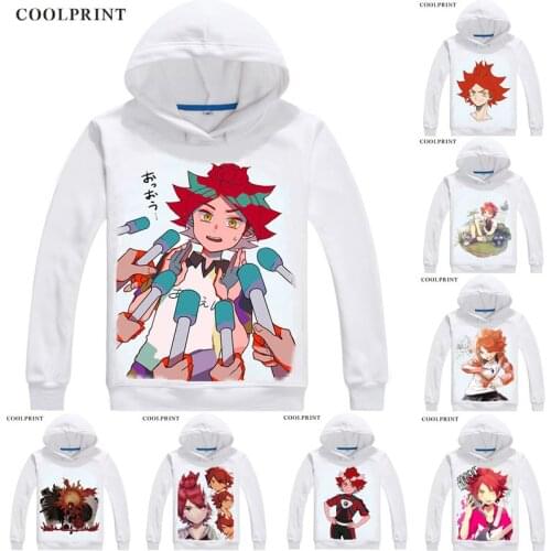 Coolprint Nagumo Haruya Mens Hoodies Inazuma Eleven Prominence Captain Men Sweatshirt Streetwear Anime Hoodie Print Long Hooded