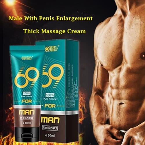 Natural Male Enhancement Cream Penis Enlargement Cream Thicker Extend Penis Massage Crema Long Lasting Strong Man