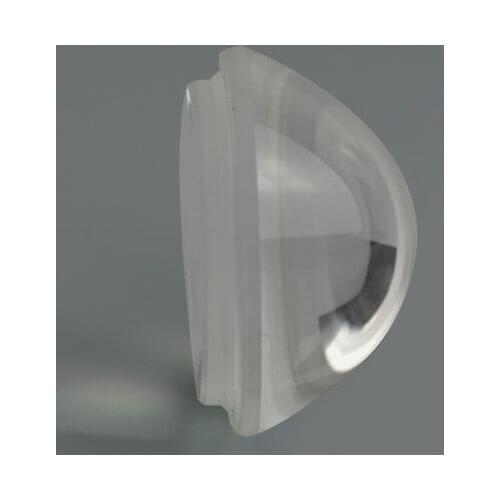 24.5mm Dia Optical Glass Focal Length 17mm Aspheric Plano Convex Glass LED Lens Magnifying Glass Lens Plano-convex