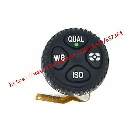 Original Top Cover Model Button For Nikon D810 Left QUAL WB ISO Button Key Camera Replacement Unit Repair Part