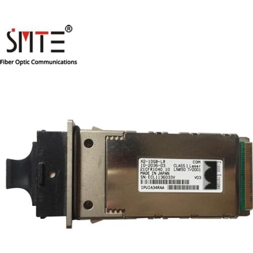 Original X2-10GB-LR 102036-04 21CFR1040.10 1310nm 10km Fiber Optical Module