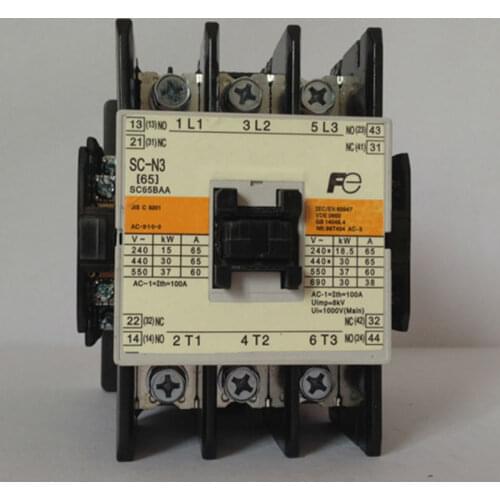 Japan AC contactor SC-N3 (SC65BAA) AC110V AC220V