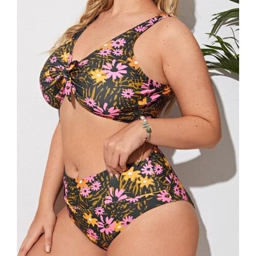 2021 New Plus Size Swimwear，Bikini，Beachwear，Ladies Swimsuit