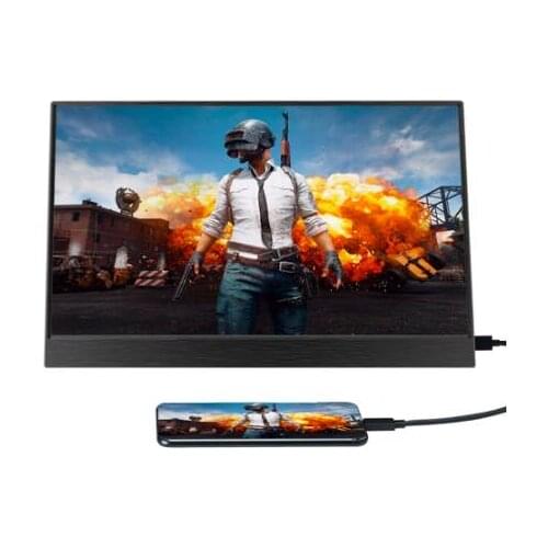 15.6inch Portable Monitor 1080P USB C HDMI IPS screen monitor for Samsung Huawei Laptop Switch PS4 XBOX