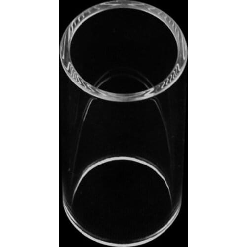1x Plexiglass Slider Guitar String Slide Glass Bottle Finger Knuckle 87HF