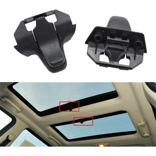 2 x LR019776 Car Sunroof Handle Sunshade Net Buckle Lock Clip for Land Rover Freelander 2