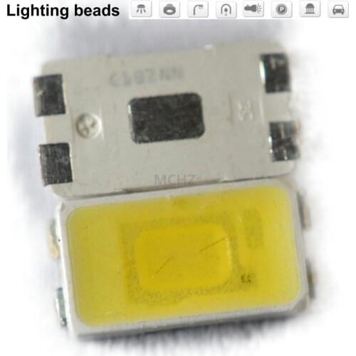 500pcs 0.5W SEOUL 5630 5730 Light Bead 60-65m White/Warm White SMD LED lamp Beads