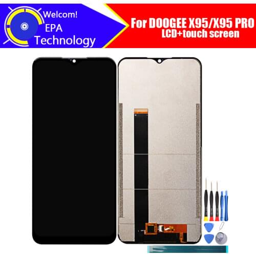 6.5 inch Doogee X95 LCD Display+Touch Screen Digitizer Assembly 100% Original LCD+Touch Digitizer for DOOGEE X95+Tools