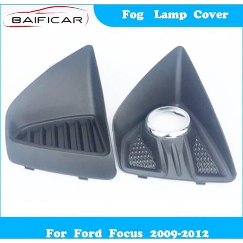 Baificar Brand New Front Fog Lamp Cover Decorative Bright Bracket Frame Left Right 8M5919953BB for For Ford Focus 2009-2012