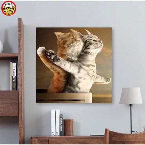 Big Painting King Pictures Of Cats By Numbers