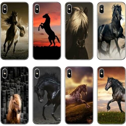 Horse Animal Fashion Soft Phone Case For Samsung Galaxy A70 A60 A50 A40 A30 A10 A9 A7 A5 A3 A8 A6 Plus 2018 2017 2016