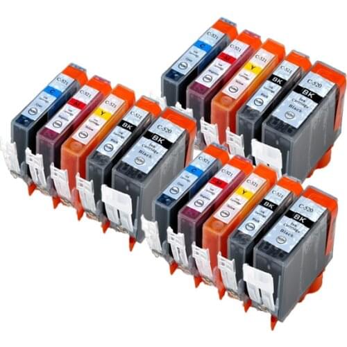 BLOOM PGI 520 CLI 521 compatible ink cartridge for canon PIXMA MP620 MP630 MP640 MP980 MP990 Printer