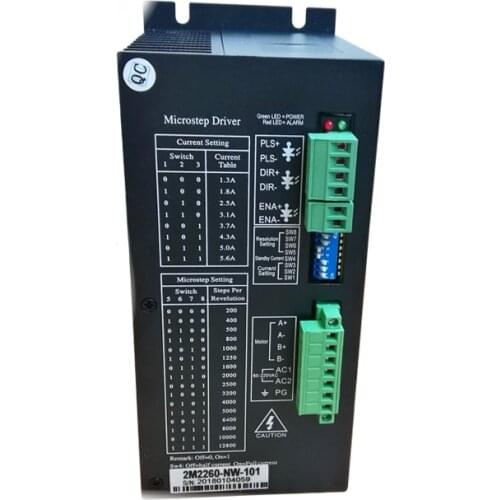 110 stepper motor driver 2M2260 upgrade 2DM2260 AC 220V subdivision 64, 2dm2280