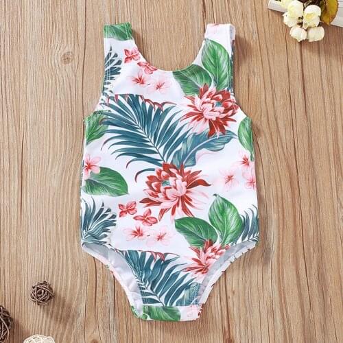 Toddler Kids Baby Girls Flower Bikini Swimwear Swimsuit Bathing Suit Beachwear Children Swimming Cartoon Swimsuit Beachwear