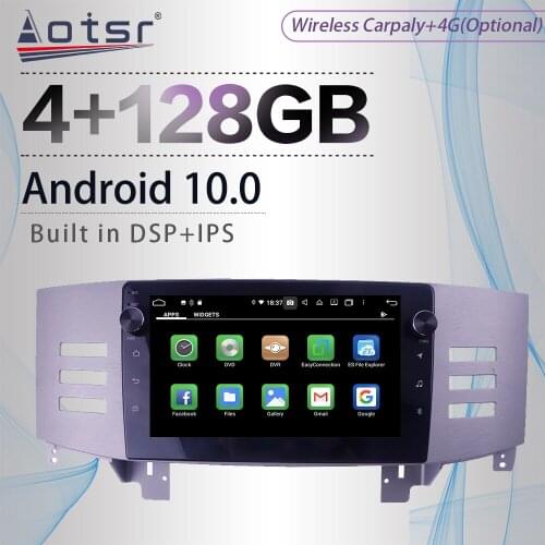 Carplay 128G For Toyota Reiz 2005-2009 Android Radio Tape Recorder Car Multimedia Player Stereo Head Unit GPS Navi No 2din 2 din