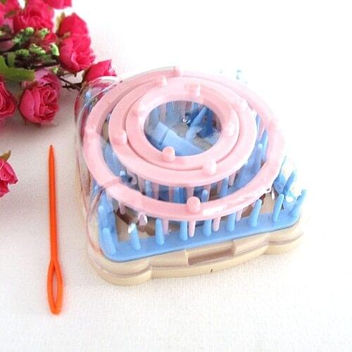 SICODA Flower loom knitting tools for handmade diy flow knitting Wool Knitting for kids Crochet Flower Maker ONLY TOOLS wt125173