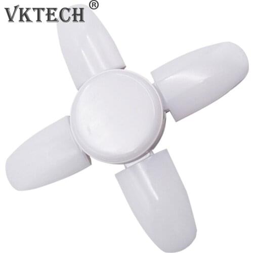 LED Four Leaf Deformable Garage Lamp Foldable Ceiling Lights Workshop Light Foldable Garage Ceiling Lamp For Home Garage Light