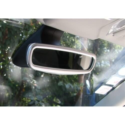 Rearview Mirror Decoration Circle Frame Trim Cover for Jeep Compass 2017+ Stylish Car Stickers Accessories Interiror Decoration