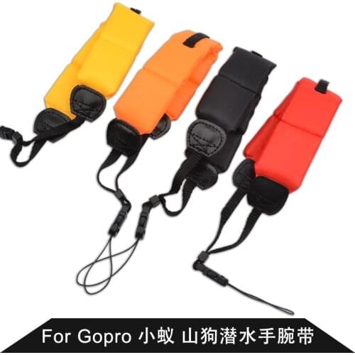 Waterproof Diving Floating Foam Wrist Armband Float Hand Strap Accessories for GoPro Hero4 3+ 3 2 SJ4000/6000 Canon Nikon Camera