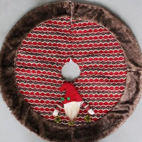 Christmas Decor Ornaments Christmas Tree Skirt Red Skirt Blanket For Home Holiday Party Christmas Gift Festival Supplies