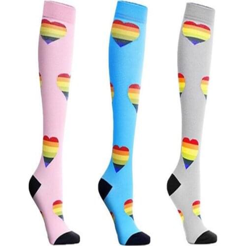 2018 European And American Elastic Compress Stockings Nylon Nurse Professional Pressure Long Legs Women Stocking 5pair/lot