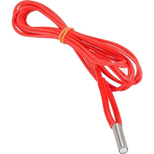 3D Printers Cartridge Heater 12V/24V 40W 1m For J head Hotend V6 MK8 PT100 Heat Block PT100 HOTEND Volcano