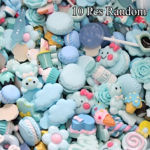 3D Lollipop Clay Mixed Jelly Nail Art Decoration Kawaii Candy Color Assorted DIY Nail Art Accessories for Mobile Phone Decor