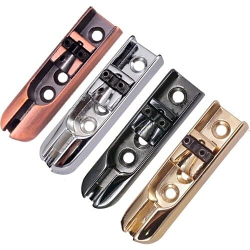 6Pcs/lot 3 Colour Single Individual Bridge Saddles Tailpiece for 6 Strings Bass guitar accessories parts Musical instrument