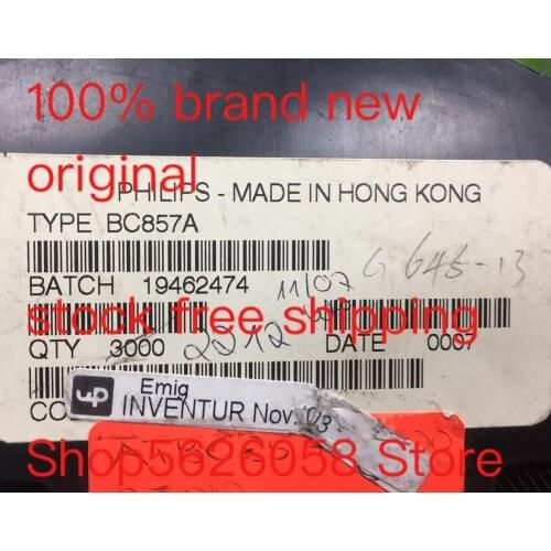 BC857A SOT23 100% new original freeshipping 10PCS-100PCS/LOT STOCK