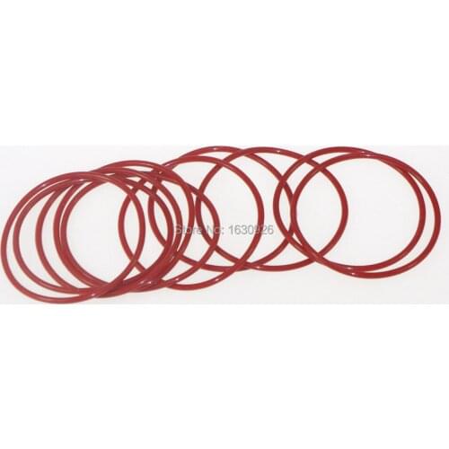 Free shipping QTY50 Silicone Rubber VMQ Outer Diameter 34mm Thickness 1mm Seal Rings O-Rings