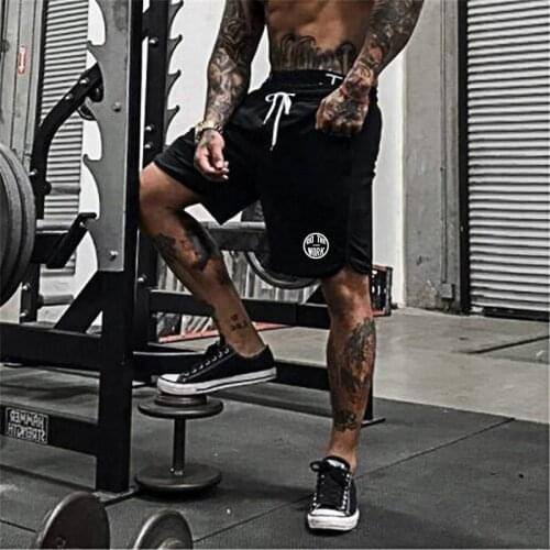 Brand Quick Dry Mesh Shorts Men Summer Gyms Shorts Patchwork Fitness Bodybuilding Short Pants Kneel Length Joggers Pants Men