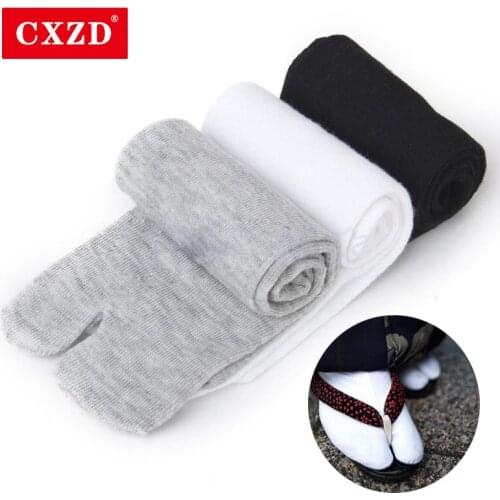 CXZD Two Finger Socks Men and Women Sandal Split Ninjia Summer Unisex Kimono Flip Flops Hot Sale Fashion