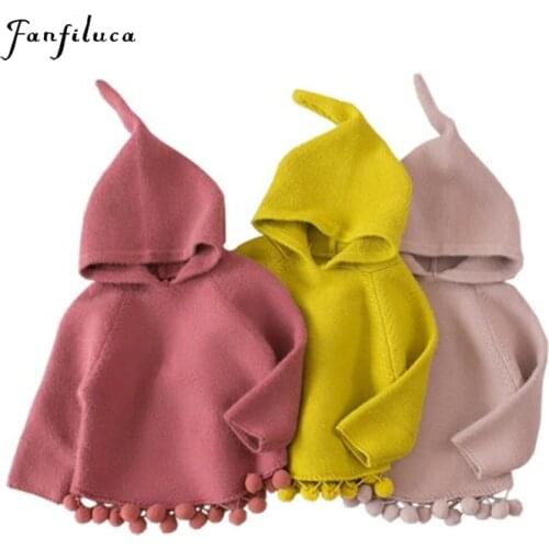 Трикотажные свитера для девочек Fanfiluca China At AliExpress