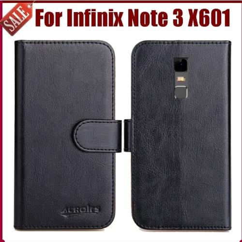 Hot Sale! Infinix Note 3 X601 Case New Arrival 6 Colors High Quality Flip Leather Protective Cover Phone Bag