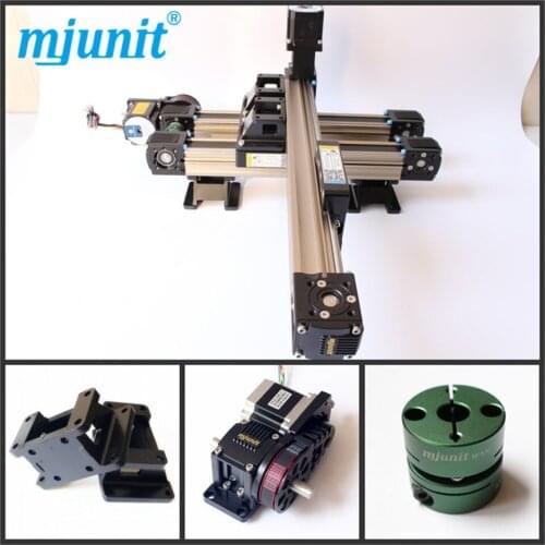 Motor linear actuators high quality guideway toothed laser machine belt drive rail high speed bed electric dc unit slider