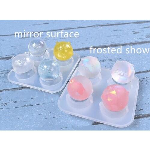 Silicone Mold for jewelry making pig bear lovely animal Resin jewelry tool UV epoxy resin molds decorative crafts bear cat big