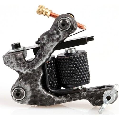 2019 Tattoo Machine 8 Wraps Reels Coils Tattoo Gun For Liner Shader Beginner Professional Artist