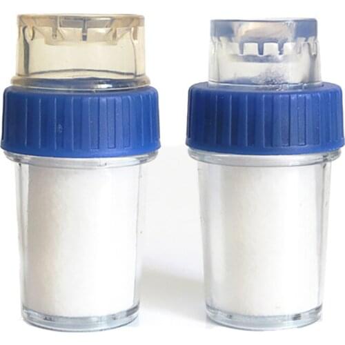 1set Tap Water Purifier Clean Double Filter Faucet Water Quality Detector Test Plastic 30mm/26.6mm Home/Kitchen/Office Universal