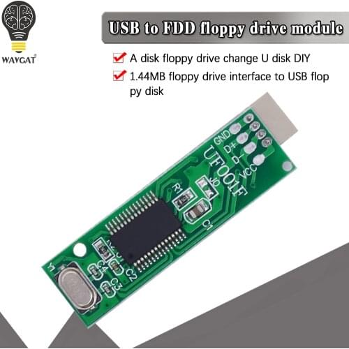 USB to FDD floppy drive module 1.44MB floppy drive interface to USB floppy disk A disk floppy drive to U disk DIY