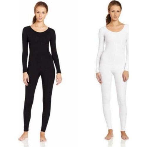 High quality Spandex Zentai Full Body Skin Tight Jumpsuit Unisex Zentai Suit Bodysuit Costume for Women Unitard Dancewear