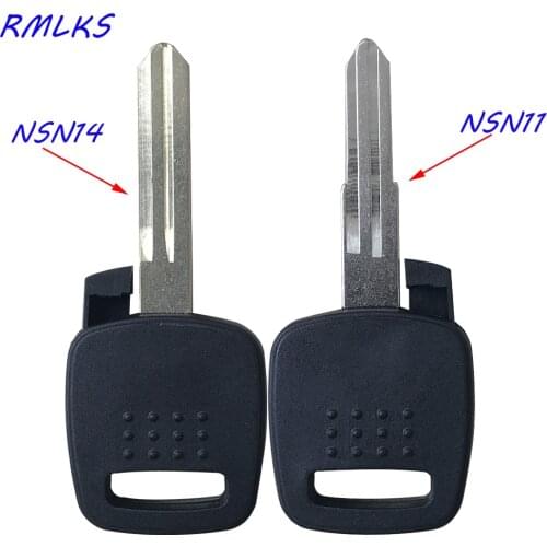 Transponder Blank Key Shell Replacement For NISSAN PATROL CUBE X-TRAIL MICRA PULSAR TIIDA NSN11/NSN14 Blade