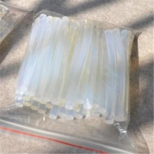 10PCS/SET 7*100mm Hot Melt Glue Stick Translucence White DIY EVA Super Stick Glue Brute Force Low-temperature Glue Stick J3