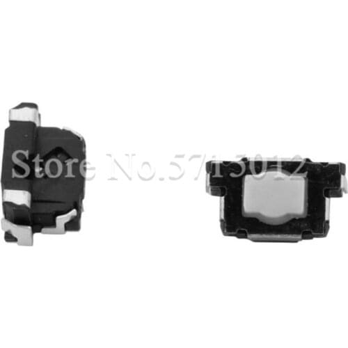 50pcs White Flushbonading Push Button Switch Microswitch Tact Switch Heavy Plate 3x6mm Plum Button Micro On-off