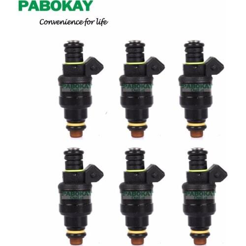 6 pieces x for Flow Matched Fuel Injector Set Buick Oldsmobile 3.8 V6 0280150960 0280150917 24500225 24501509