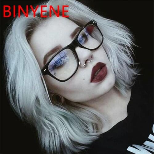 Anti Blue light Computer Glasses Men Blue Light Coating Gaming Glasses For Computer Protection Eye Retro Spectacles Square Frame