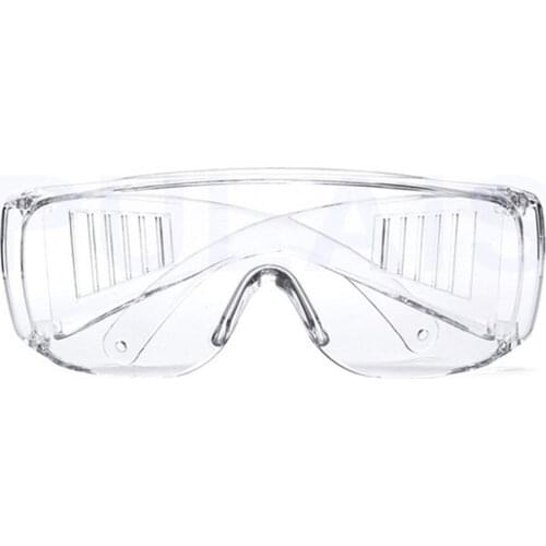 Safety Glasses Lab Eye Protection Eyewear Clear Lens Workplace Safety Goggles Anti-dust Supplies