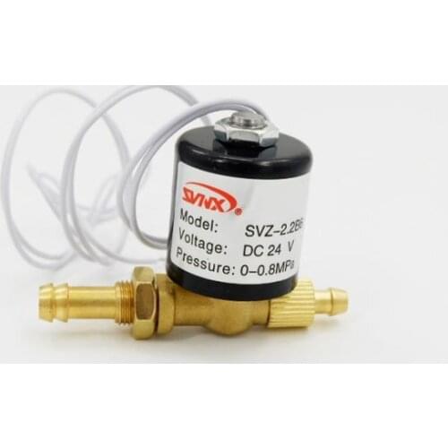 Argon arc welding machine solenoid valve SVZ-2.2 AC DC 24V 36V 220V 2 position 2 way solenoid valve