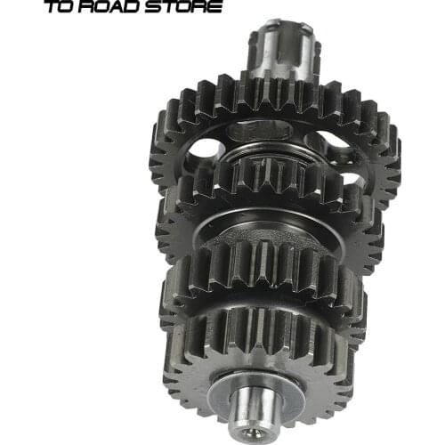 LF125 Transmission Gear Box Counter Shaft kit For lifan 125 125cc 1P52FMI Horizontal Engines Dirt Pit Bikes Parts