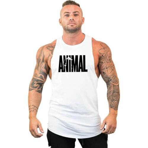 Brand Gym Tank Tops Casual Cotton Men Sleeveless Fashion Bodybuilding Clothing Undershirt Fitness Stringer Muscle Workout Vest